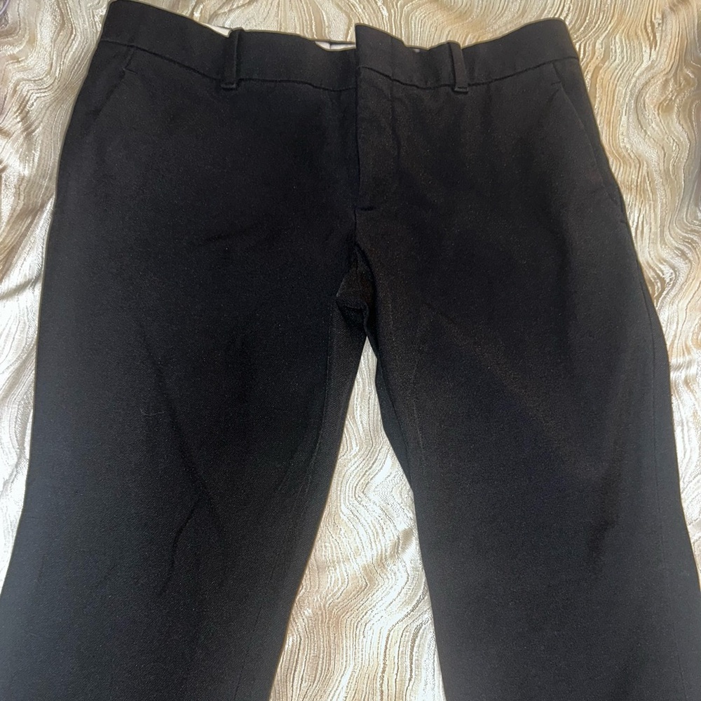 ESTATE SALE $1099 Gucci Black Flare Leg Trousers • Classic Tailored Staple